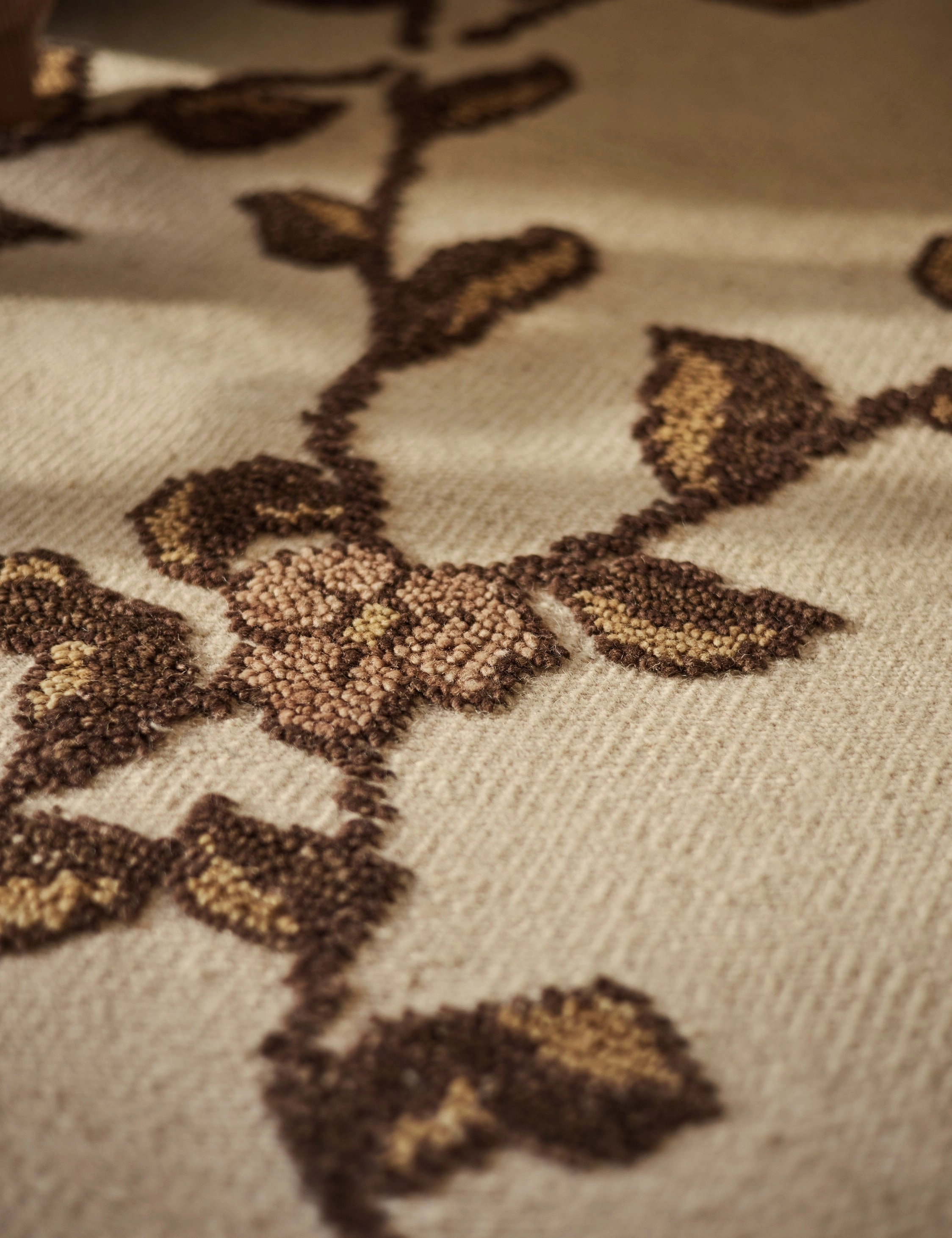 Tillar Hand-Knotted Wool Rug by Jake Arnold
