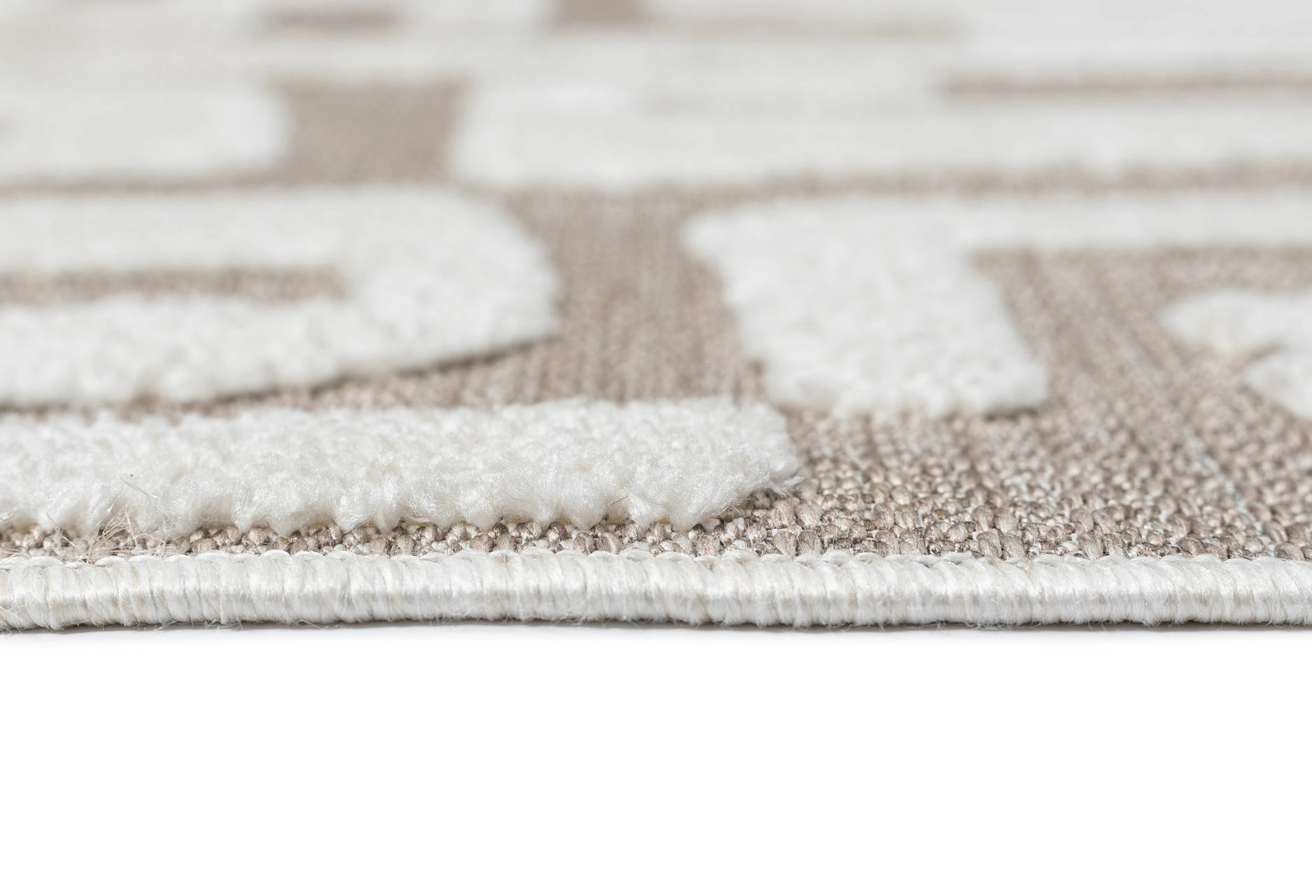 Tilly Beige and Ivory Tribal Indoor Outdoor Rug *NO RETURNS UNLESS FAULTY