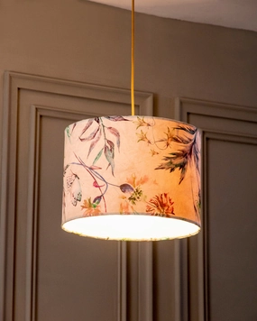 Timeless Floral Round Shade Pendant Lightmodern wall lamp,smart wall lamp