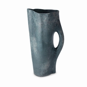 Timna Pitcher - Aged Ironglass cups ,personalized mugs 