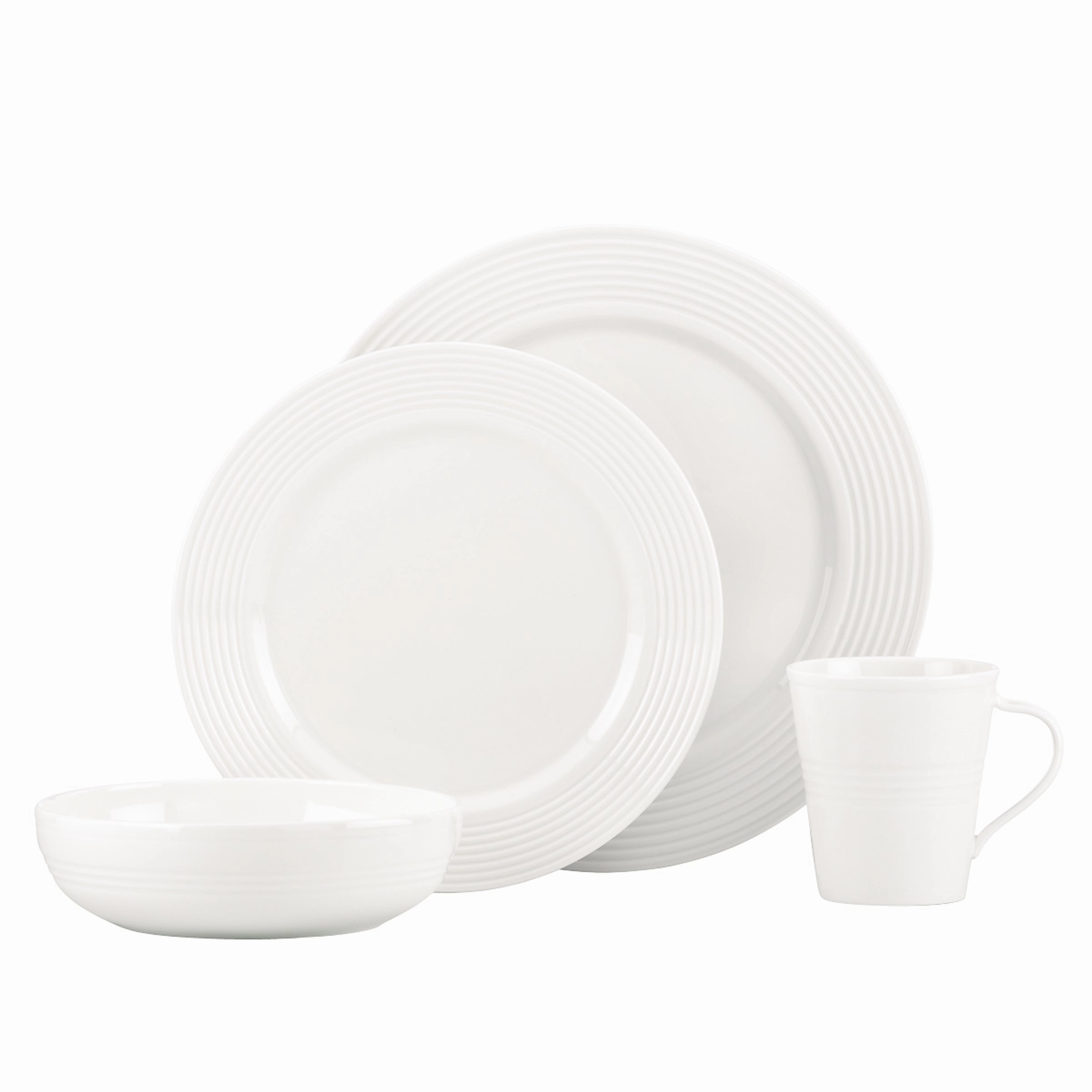 Tin Can Alley Seven Degree 4-Piece Place Settingmodern kitchen decor ,kitchen dinner set ,dinnerware 