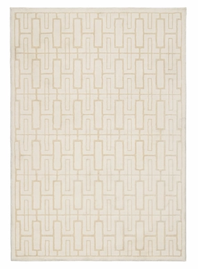 Tindouf Textured Neutral Washable Rugmodern color block patchwork rug