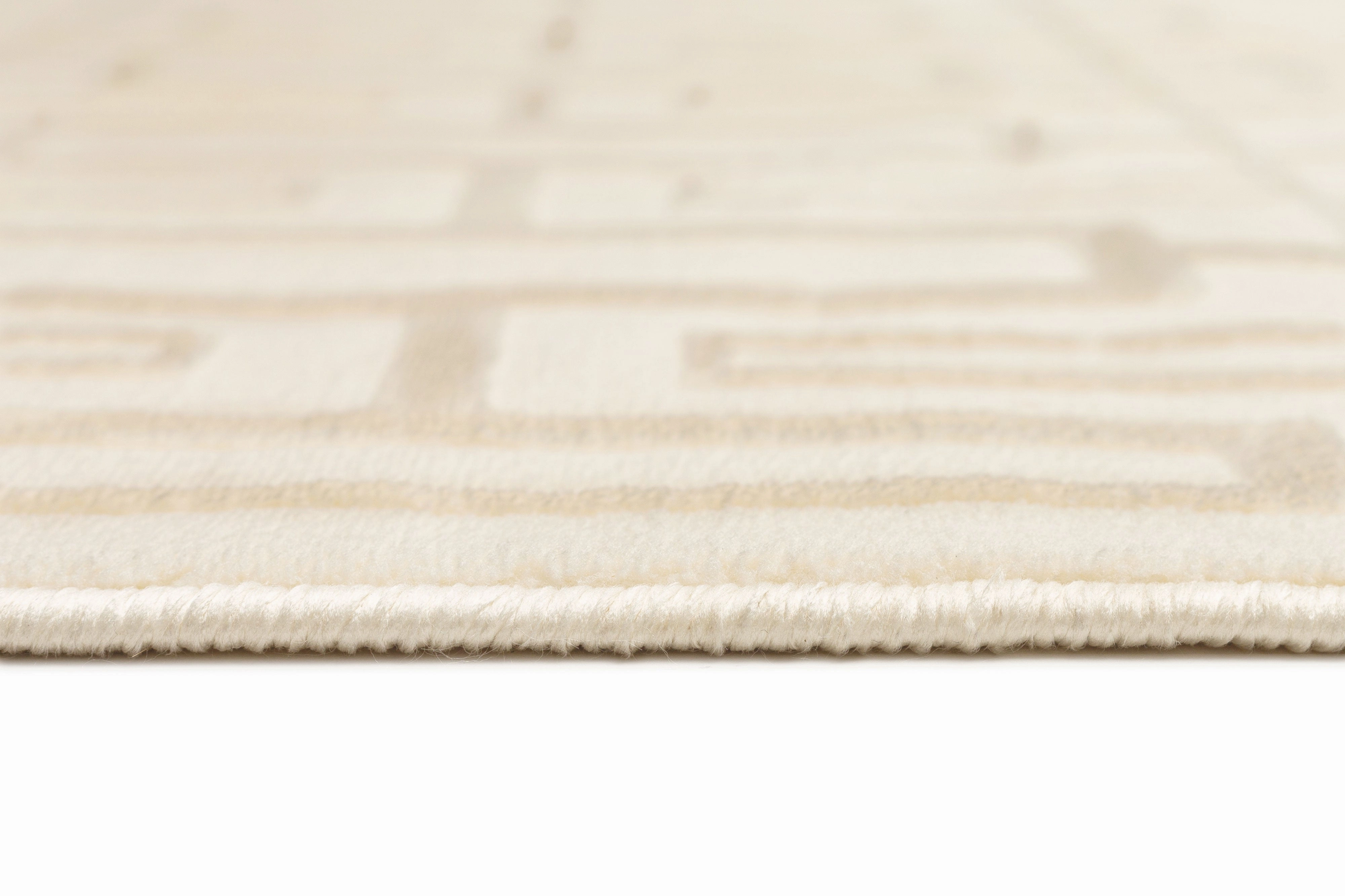 Tindouf Textured Neutral Washable Rug