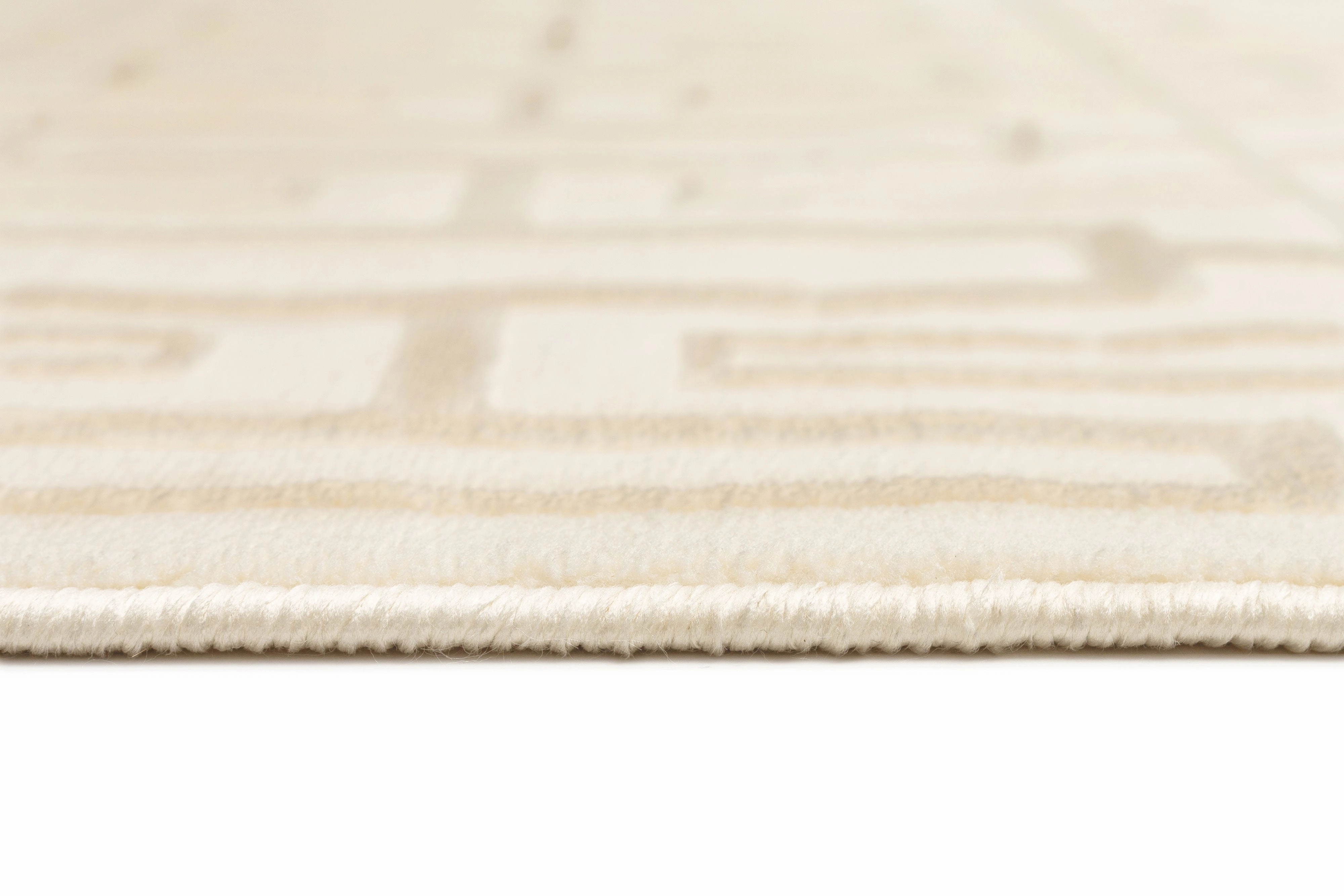 Tindouf Textured Neutral Washable Rug