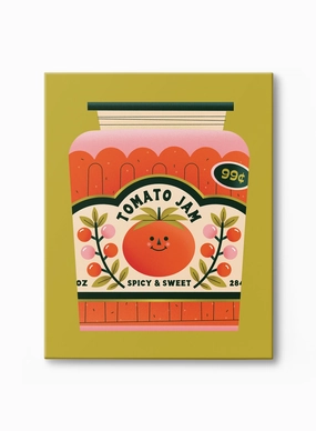Tomato Jam, Canvasindoor decorative canvas print
