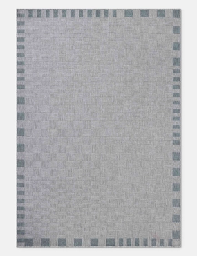 Topanga IV Indoor / Outdoor Rug by Amber Lewis x Loloimodern color block patchwork rug
