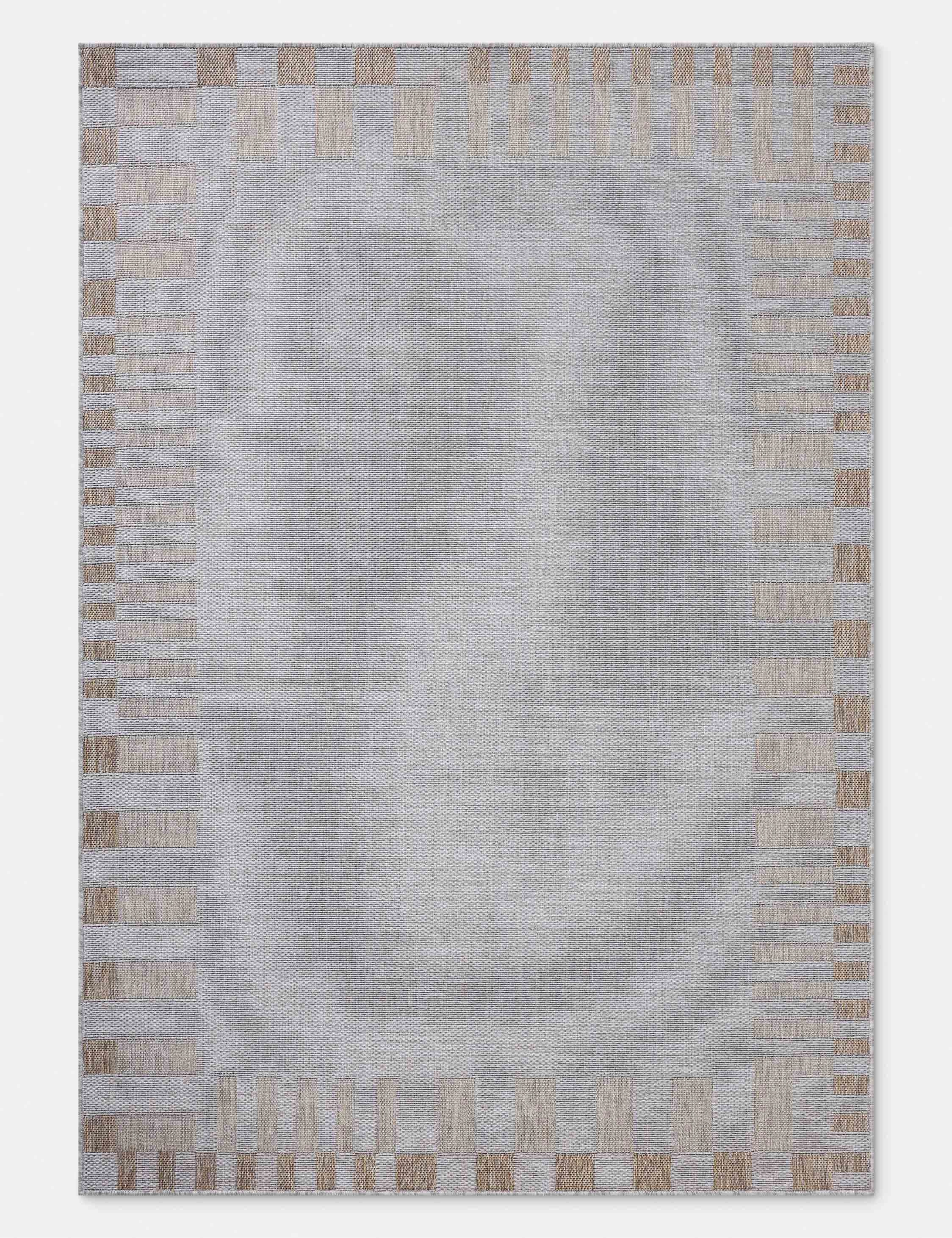 Topanga V Indoor / Outdoor Rug by Amber Lewis x Loloimodern color block patchwork rug