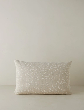 Topos Embroidered Pillow by lan Byrdbedding sets ,throw blankets 