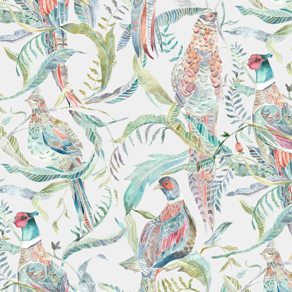 Torrington Printed Velvet Made to Measure Roman Blinds Strawberry