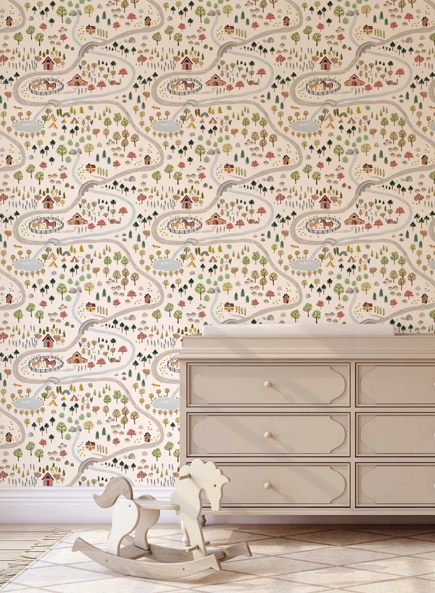 Trailing Along, Wallpaper
