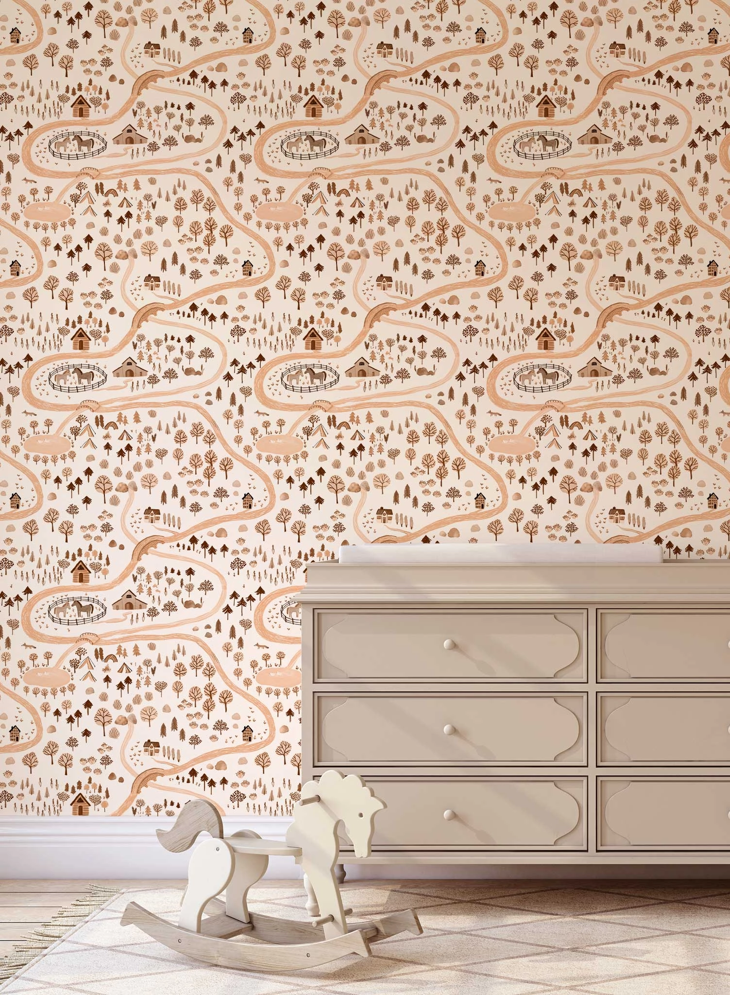 Trailing Along, Wallpaper