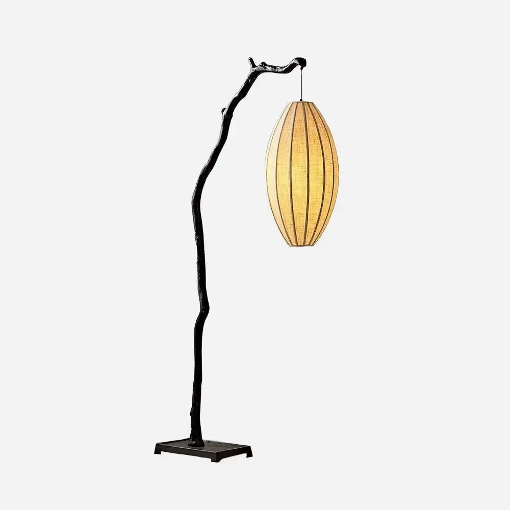 Tree Lantern Sculpture Floor Lamp