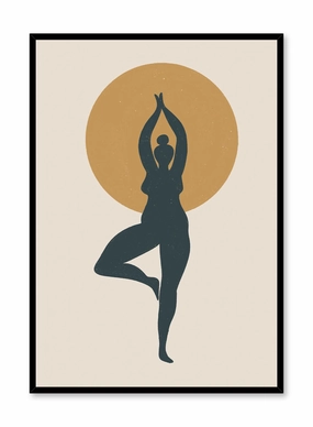 Tree Pose, Posterpop culture themed posters