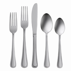 Tress 62 Piece Flatware Seteco-friendly bamboo fiber tableware set 