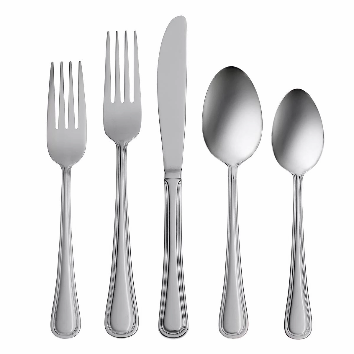Tress 62 Piece Flatware Seteco-friendly bamboo fiber tableware set 