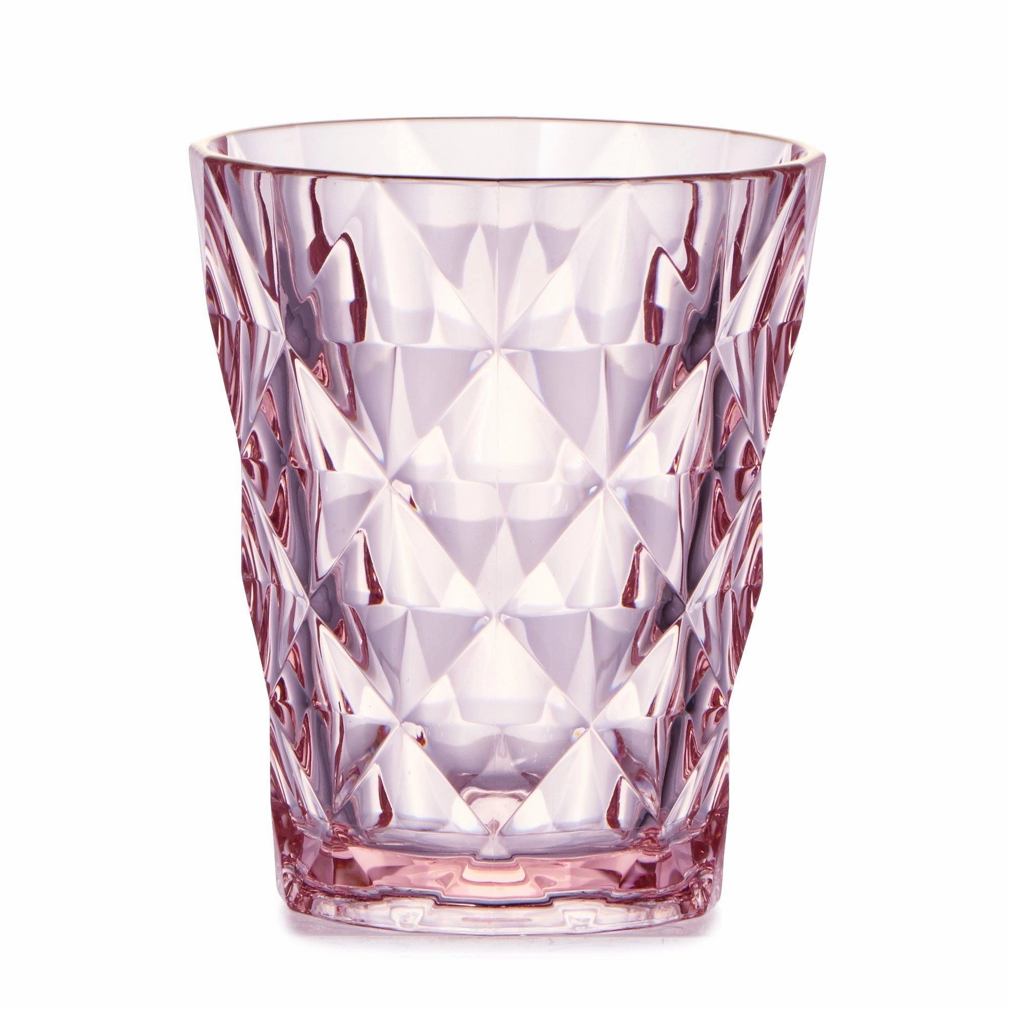 Tria Rim Tumbler Light Pinkglass cups ,personalized mugs 