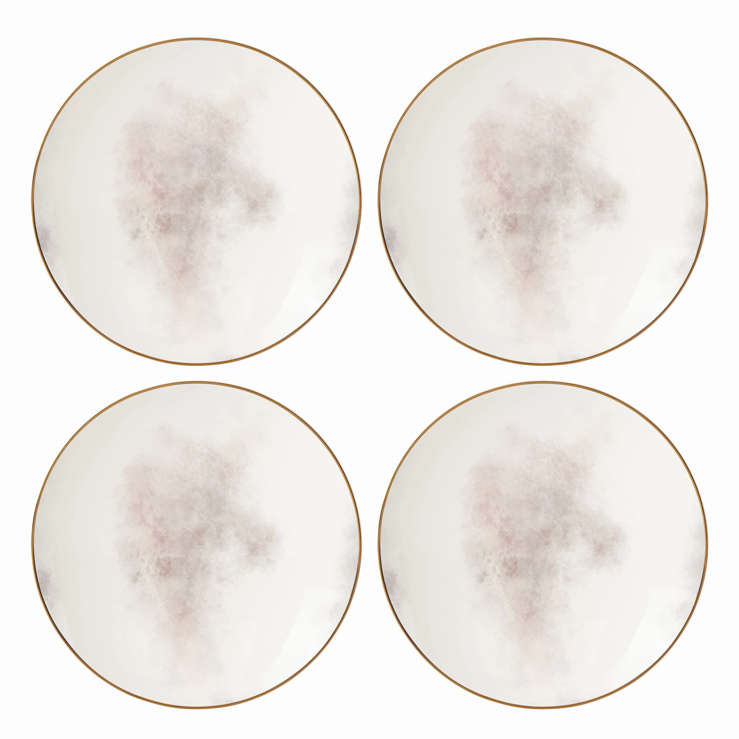 Trianna Coupe Salad Plates - Set of 4modern kitchen decor ,kitchen dinner set ,dinnerware 