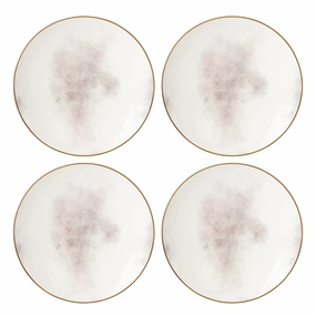 Trianna Coupe Salad Plates - Set of 4modern kitchen decor ,kitchen dinner set ,dinnerware 