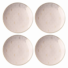 Trianna Salad Plates - Set of 4modern kitchen decor ,kitchen dinner set ,dinnerware 