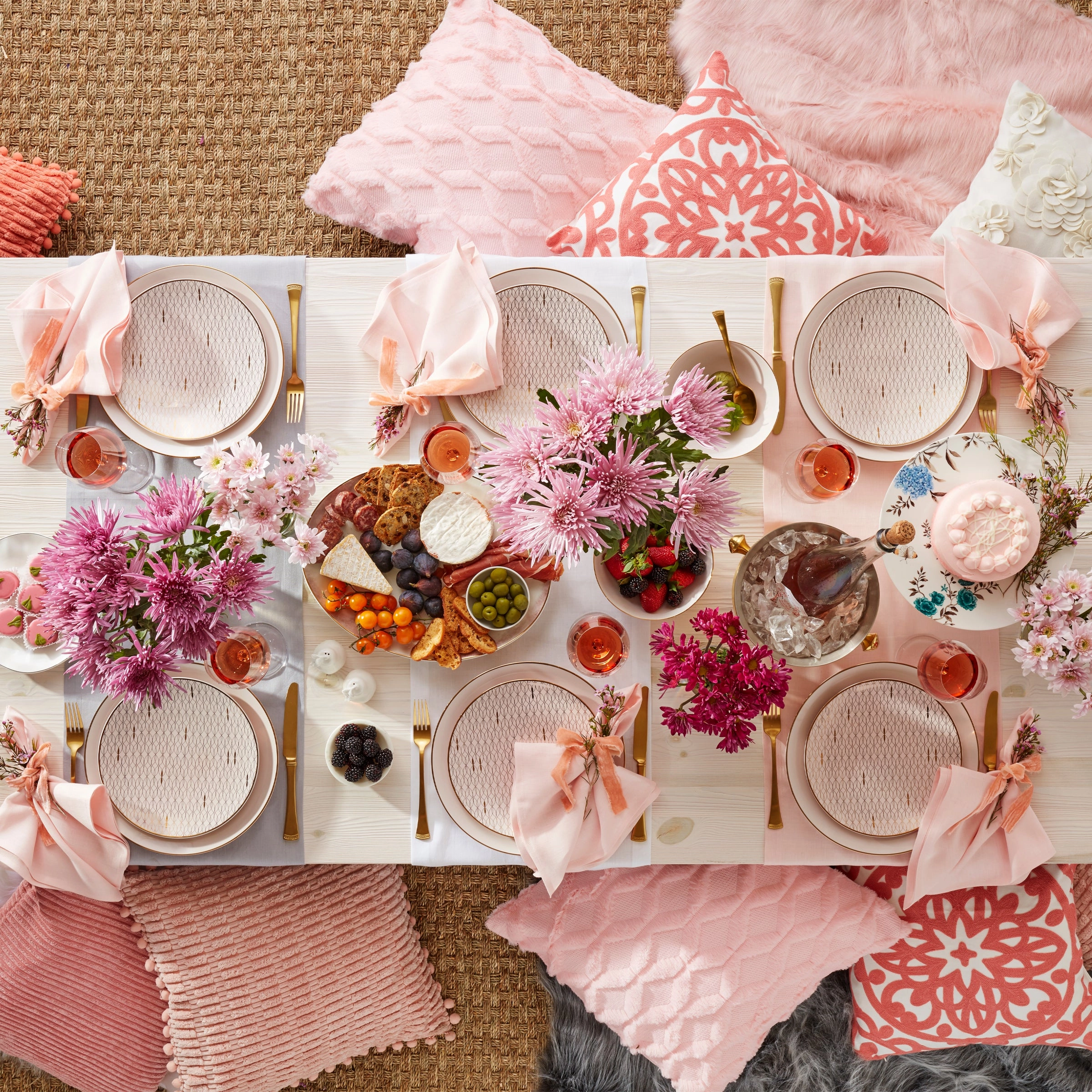 Trianna White Serving Platter