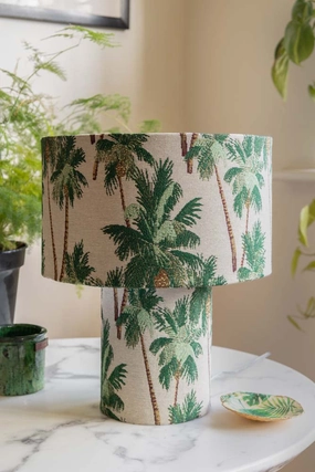 Tropical Palms Table Lampkids table lamp,modern table lamp