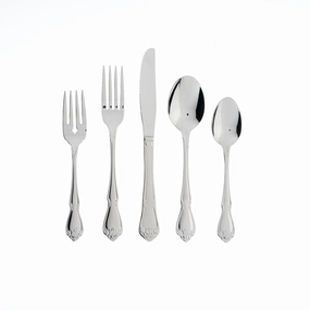 True Rose 20 Piece Flatware Seteco-friendly bamboo fiber tableware set 