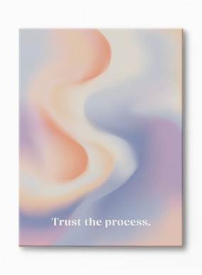 Trust the Process, Canvasindoor decorative canvas print