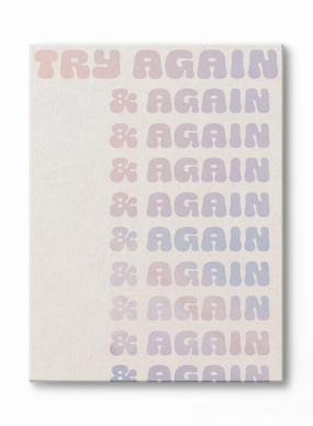 Try Again, Canvasindoor decorative canvas print