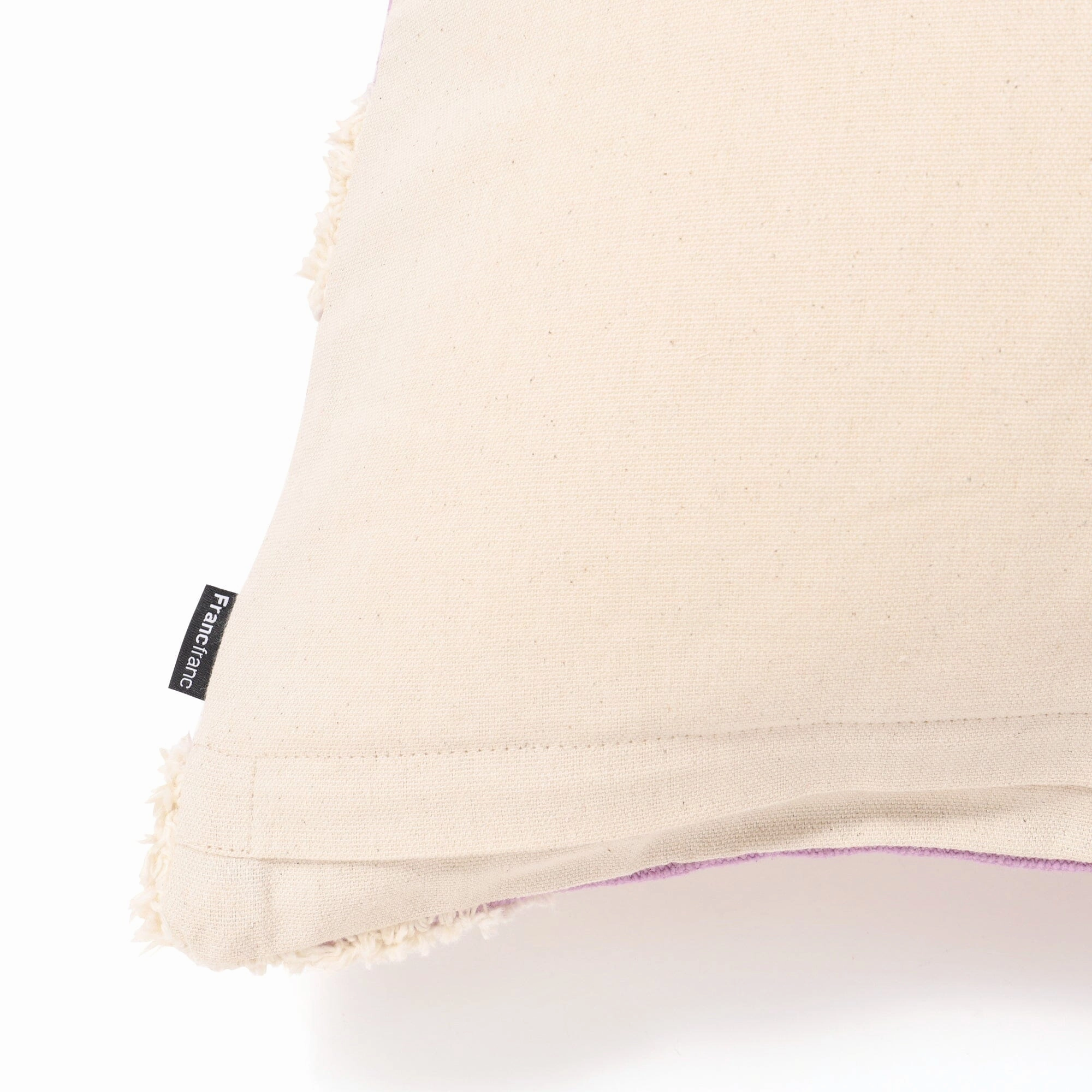 Tuft Drawing Cushion Cover 450 X 450 Purple