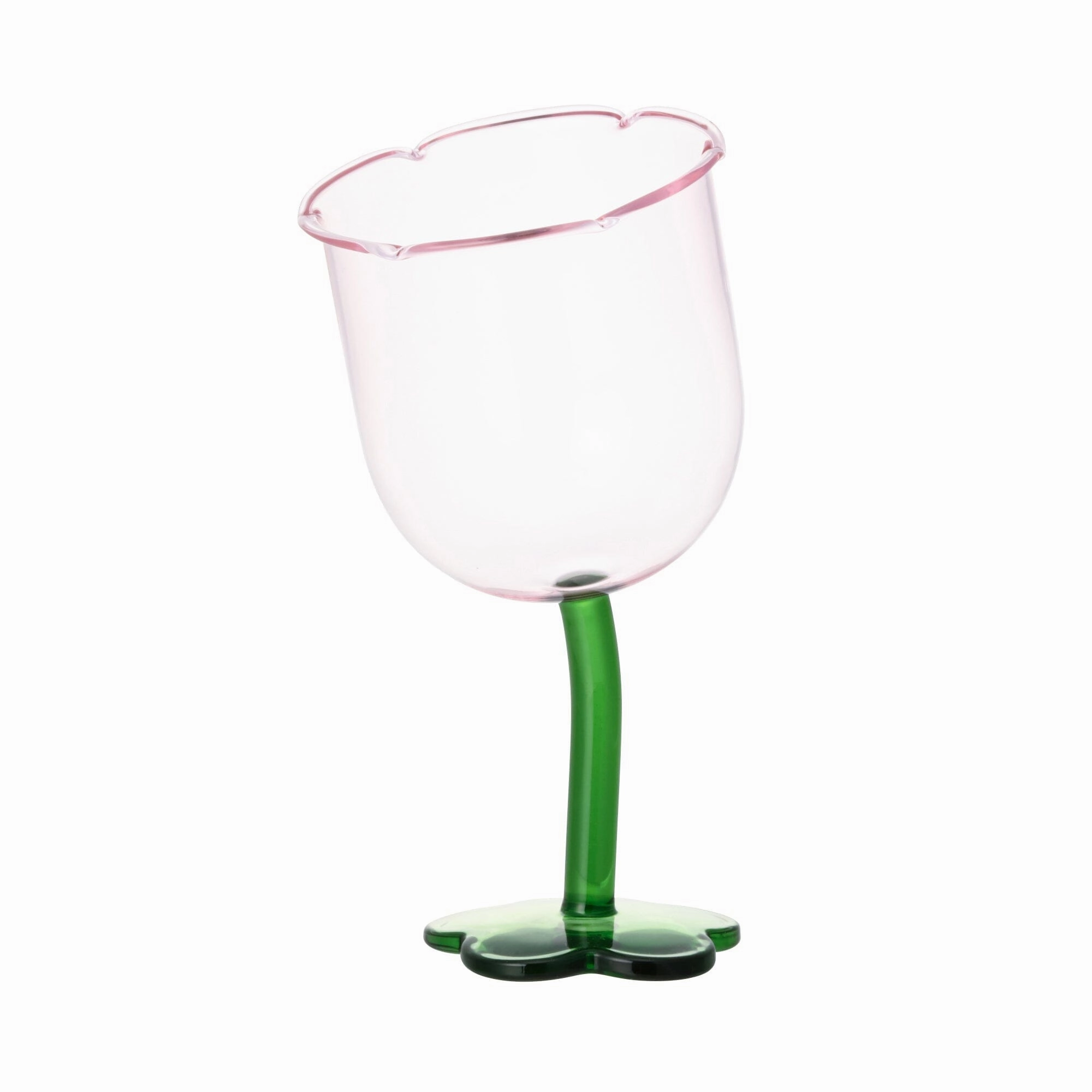 Tulip Glass Pinkglass cups ,personalized mugs 