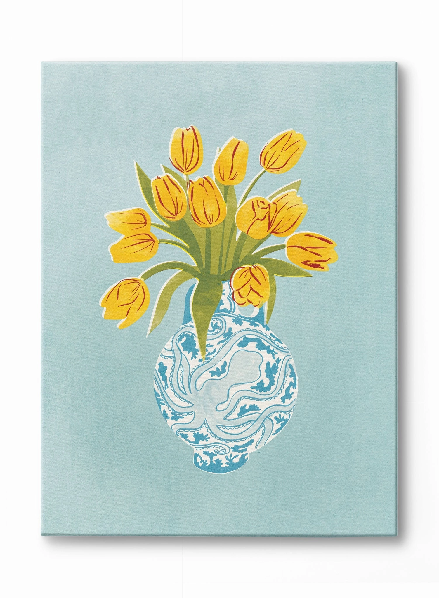 Tulip Tide, Canvasindoor decorative canvas print