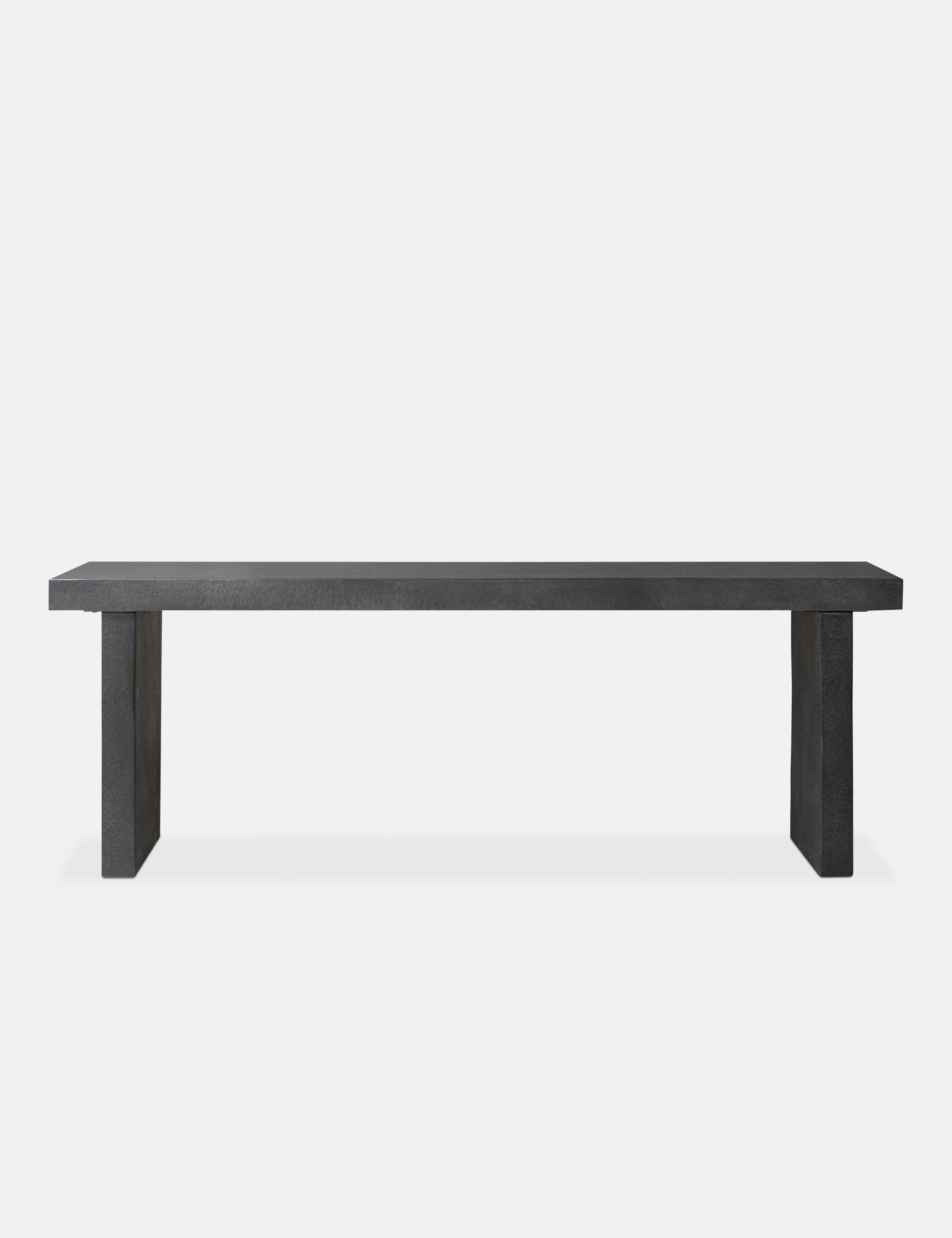 Turner Indoor / Outdoor Console Tableoutdoor wrought iron plant stand