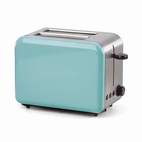 Turquoise 2-Slice Toastermodern kitchen decor ,kitchen dinner set ,dinnerware 