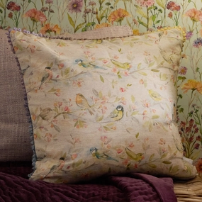 Tweet Printed Cushion Naturalbedding sets ,throw blankets 