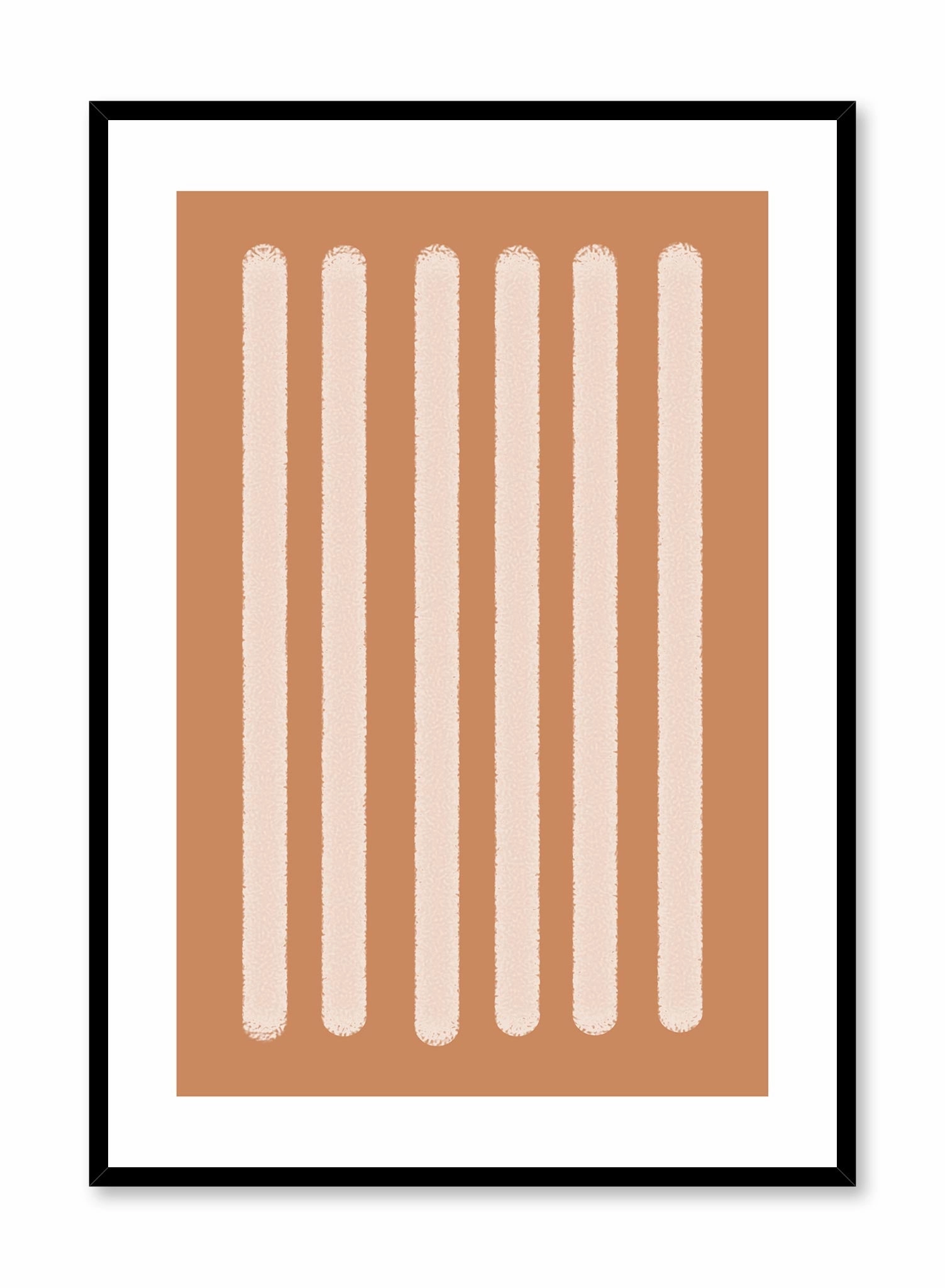 Two-Toned in Burnt Orange, Posterpop culture themed posters