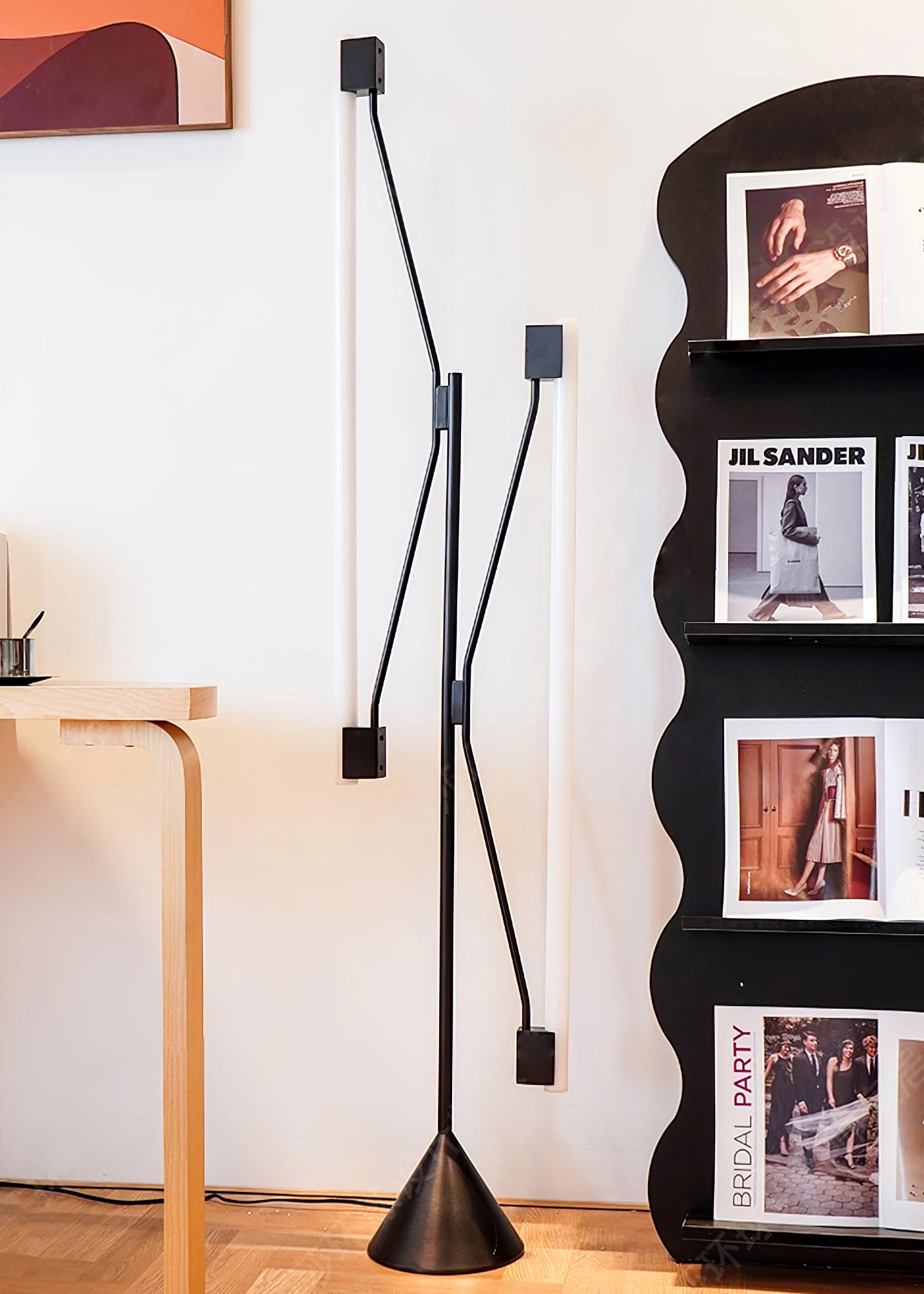 Two Tubes Floor Lamp
