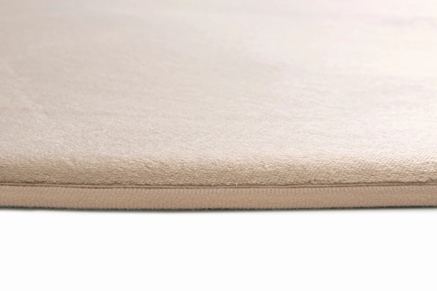 Una Beige Plush Rollie Pollie Round Playmat