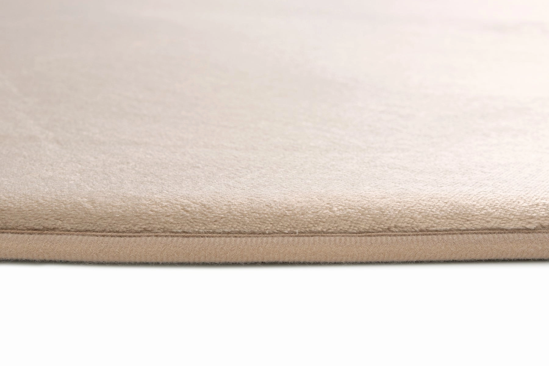 Una Beige Plush Rollie Pollie Round Playmat