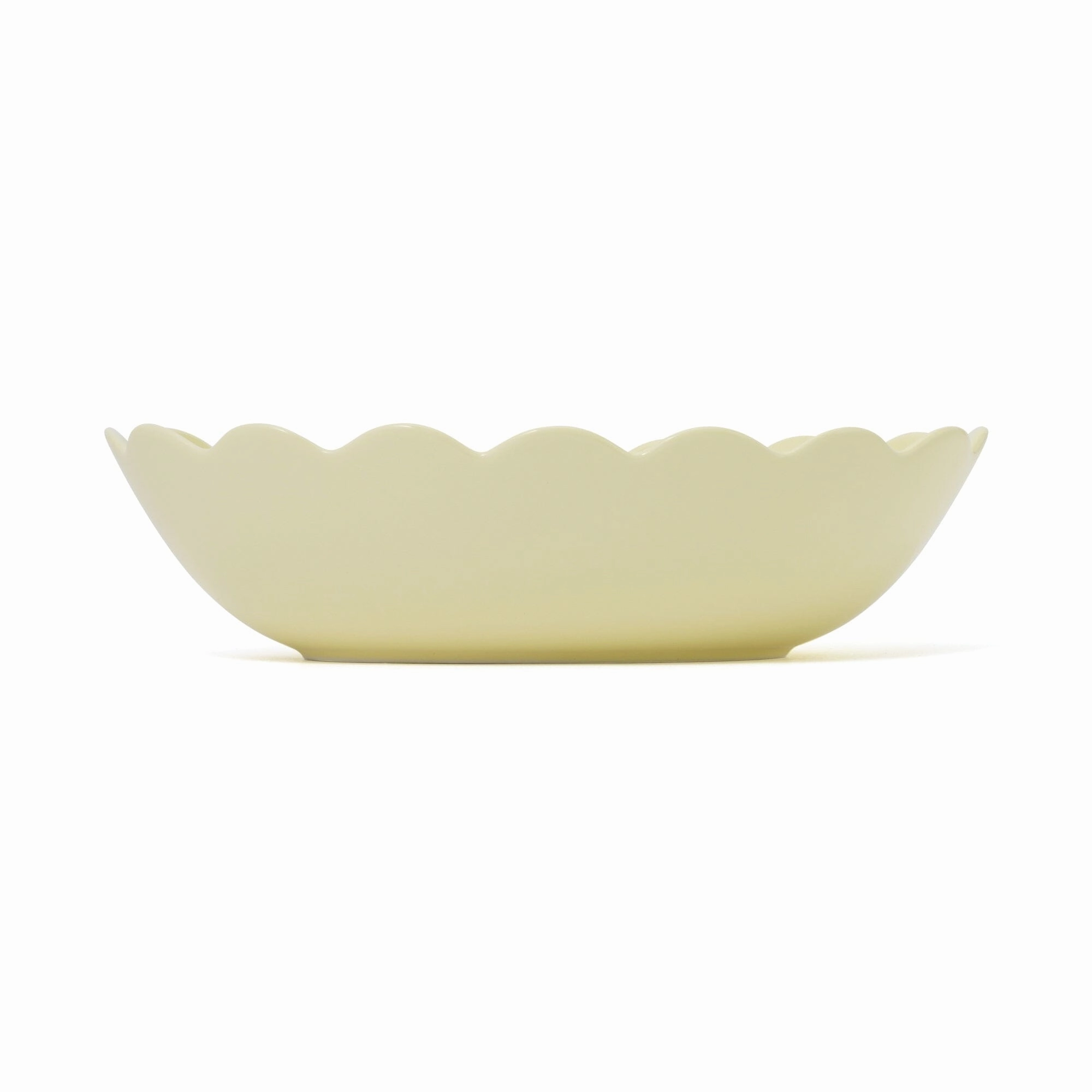 Uneune Oval Bowl Yellow