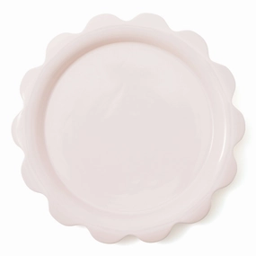 Uneune Plate Large Pinkhand-painted ceramic bowl