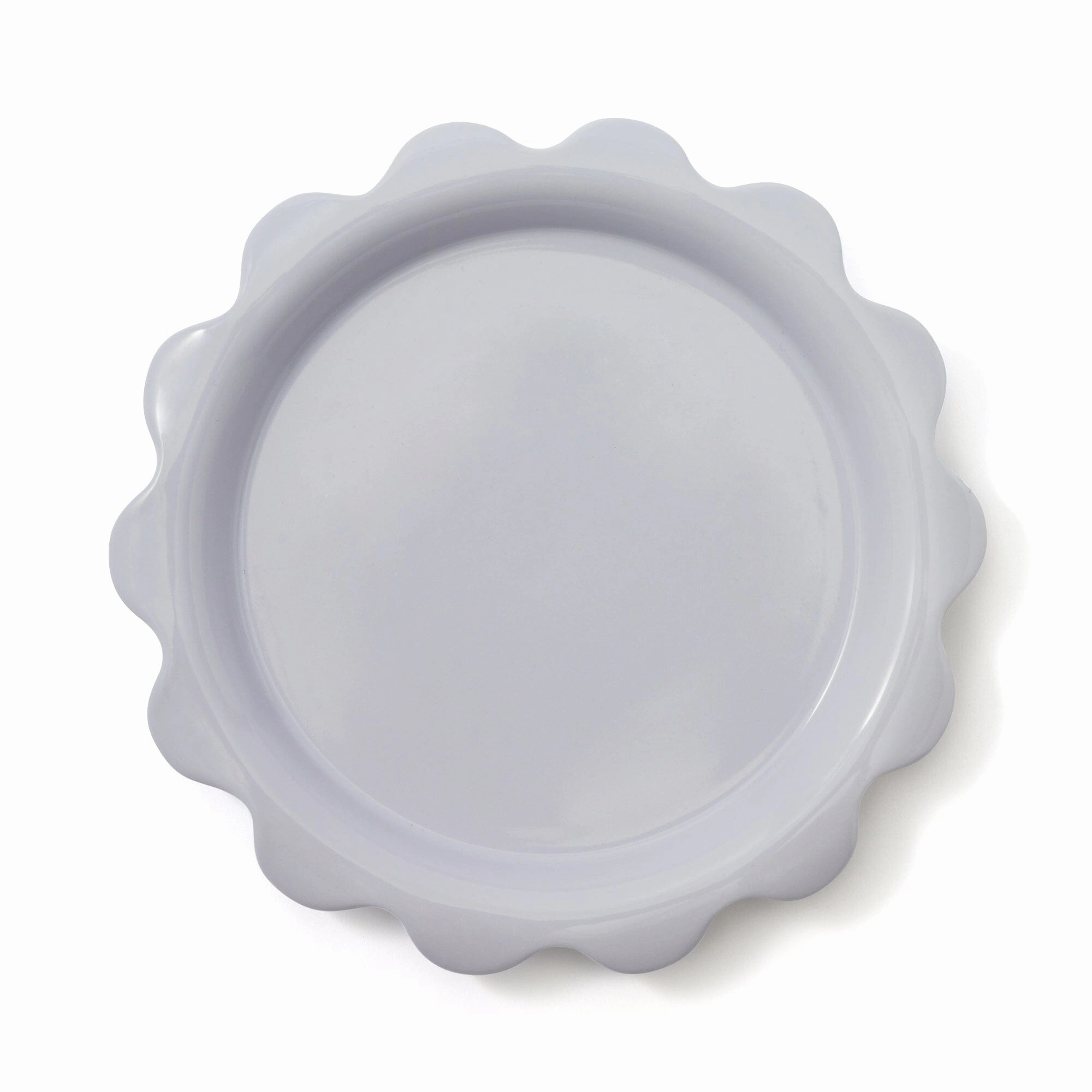 Uneune Plate Medium Purplehand-painted ceramic bowl