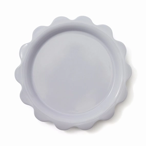 Uneune Plate Medium Purplehand-painted ceramic bowl