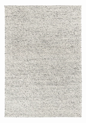 Vaasa Marbled Grey Chunky Wool Rugmodern color block patchwork rug