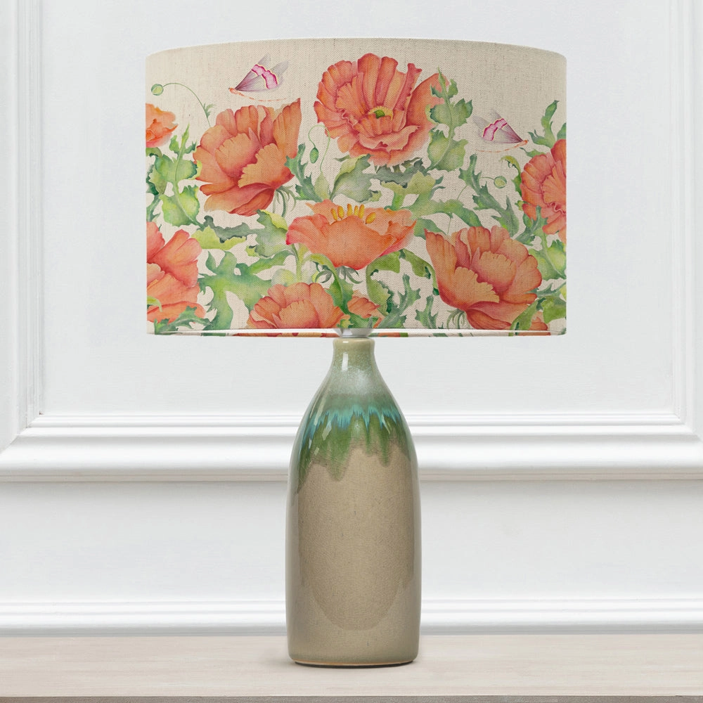 Valeria Eva & Narvi Complete Table Lamp Scarlet