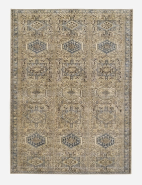 Vashti Rugmodern color block patchwork rug