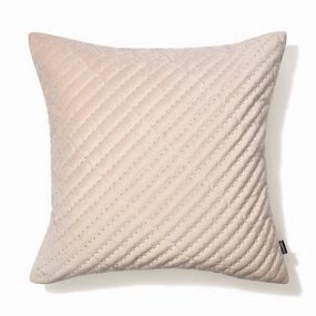 Velvet Bead Cushion Cover 450 X 450 Beigebedding sets ,throw blankets 