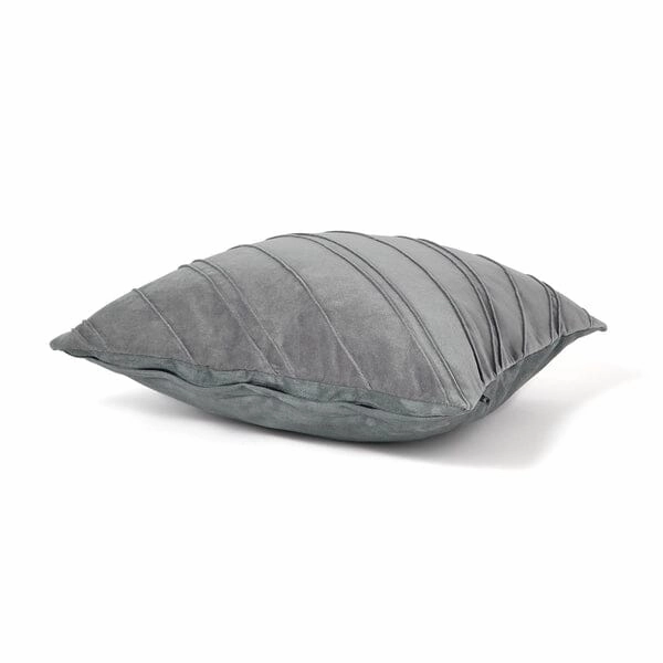 Velvet Cord B Cushion Cover 450 X 450 Blue