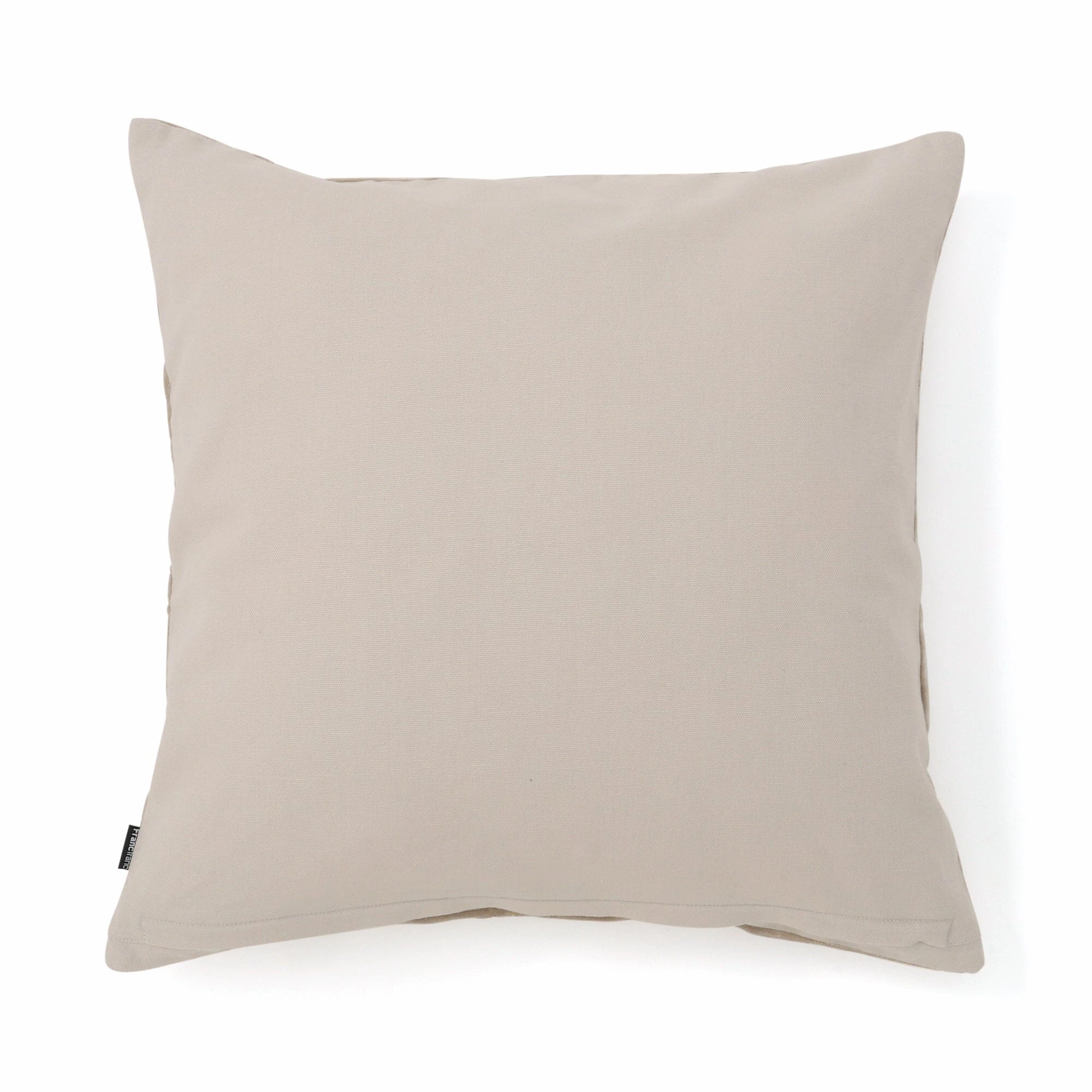 Velvet Emb Cushion Cover 450 X 450 Beige X Gold