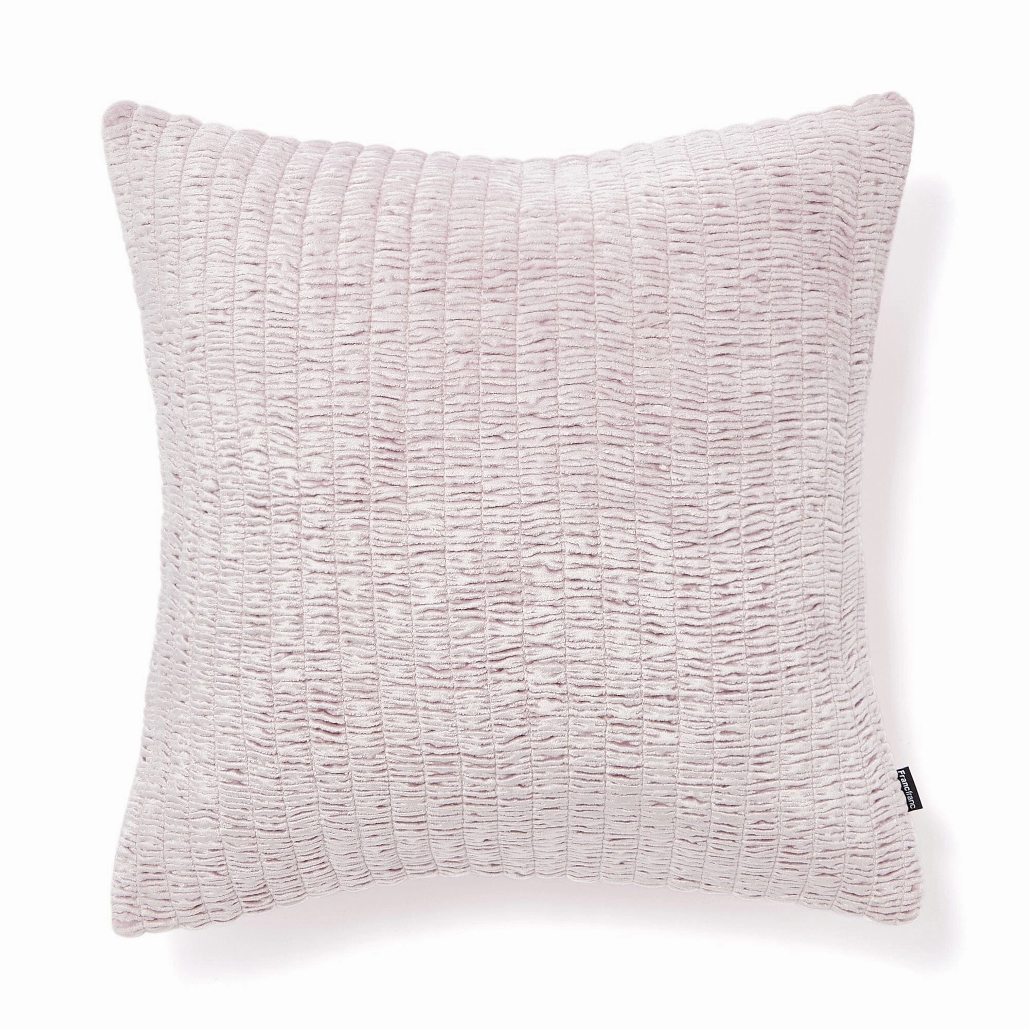 Velvet Gather Cushion Cover 450 X 450 Light Purplebedding sets ,throw blankets 