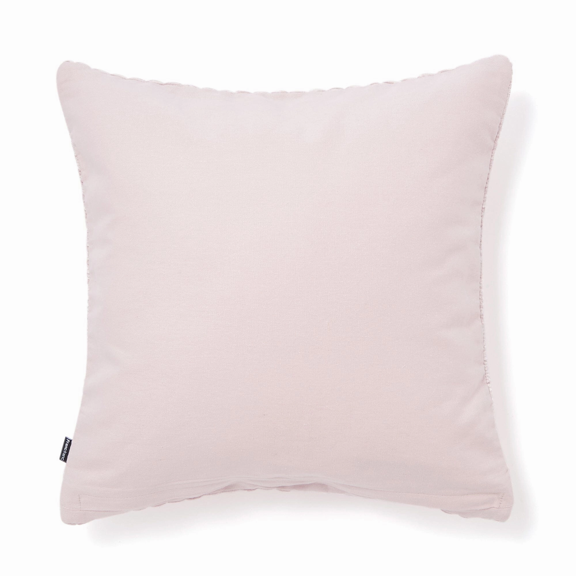 Velvet Gather Cushion Cover 450 X 450 Light Purple